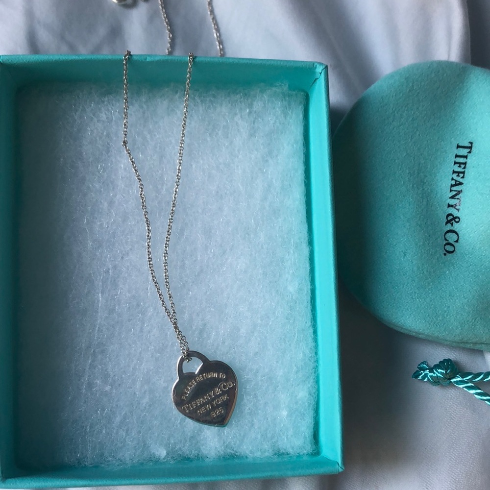 Tiffany & Co Return to Tiffany Medium Heart Tag Necklace